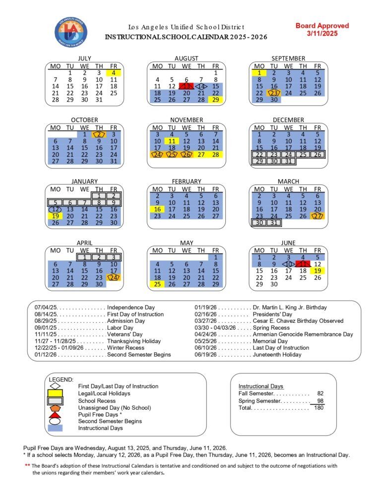 lausd-school-calendar-2025-2026-holidays